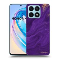 Silikónový čierny obal pre Honor X8a - Purple