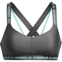 Under Armour CROSSBACK LOW Дамско бюстие, сиво, размер