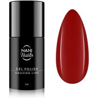 NaniNails NANI Amazing Line гел лак за нокти цвят Scarlet Flame 5 мл.