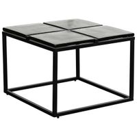 MID.YOU KONFERENČNÝ STOLÍK, čierna, sklo, 58/58/43,5 cm