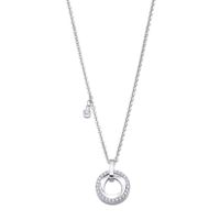 Lotus Style Elegantní ocelový náhrdelník se zirkony Woman Basic LS2176-1/1