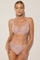 Polovyztužená podprsenka Kinga Alice SC-931 Růžová 65F