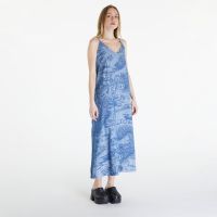 Tommy Jeans Chambray Sleeveless Maxi Dress Hawaiian Denim Laser S