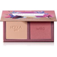 Benefit Hoola & WANDERful World Duos paletka na tvár limitovaná edícia odtieň Secret Oasis 2x2,5 g