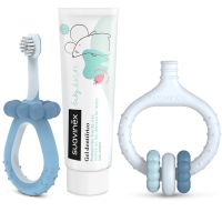 Suavinex Baby & Kids My First Dental Care Set подарунковий набір для немовлят і дітей Blue