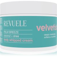 Revuele Velvetish Palm Breeze Body Whipped Cream vlažilna krema za telo Coconut + Shea 300 ml