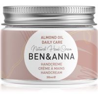 BEN&ANNA Natural Hand Cream Daily Care krema za roke z mandljevim oljem 30 ml