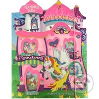 Kouzelný palác Jednorožci - Navrhni a nalep - kniha z kategorie Samolepky