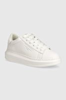 Karl Lagerfeld sneakers din piele KAPRI MENS culoarea alb, KL52584