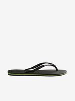 Havaianas Slim Brasil Logo Flip-Flops Schwarz