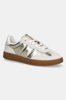 Kožené tenisky Tommy Hilfiger MU JACKIE METALLIC