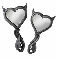 Dekoration (Spiegel) ALCHEMY GOTHIC - Devil Heart