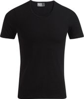 Pánské měkké slim-fit triko na tělo Promodoro 5% elastan 180 g/m Barva: Černá, Velikost: M E3081