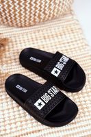 BIG STAR SHOES Slides Gyermek Big Star steppelt fekete