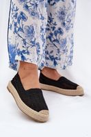 Espadryle Damskie Na Platformie Vinceza