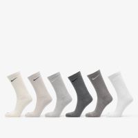 Nike Everyday Plus Cushioned Training Crew Socks 6-Pack Multi-Color S