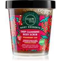 Organic Shop Body Desserts Strawberry Jam дълбоко почистващ пилинг за тяло 450 мл.