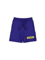 Logo Print Cotton Sweat Shorts