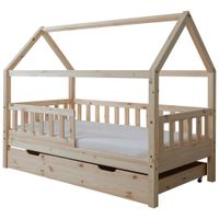 MID.YOU DOMČEKOVÁ POSTEĽ, 80/160 cm prírodná farba