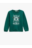 Koton Boy's Sweatshirt Green