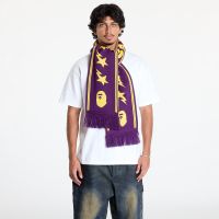 Φουλάρι A BATHING APE Jacquard Bape Logo Long Scarf M Purple Universal