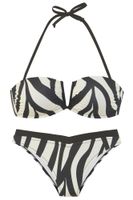 FRENCH CONNECTION Bikini  crna / bijela