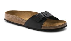 Birkenstock Madrid Black Narrow Fit Unisex - Sandály Birkenstock - Černá - 40793-5 - Size: 5