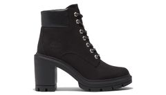 Timberland Women’s Allington Heights 6 Inch Boot Black - Dámske - Tenisky Timberland - Čierne - A5Y6C-015 - Veľkosť: 41
