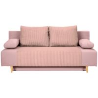 Carryhome ROZKLADACIA POHOVKA, textil, ružová