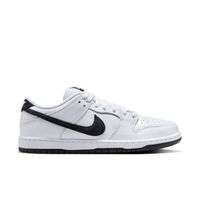 Nike SB Dunk Low Pro "White Black" - Pánske - Tenisky Nike - Biele - HF3704-100 - Veľkosť: 42.5