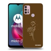 ULTIMATE CASE pro Motorola Moto G30 - Brown flowers