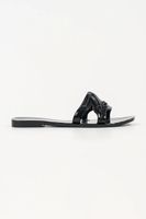 Karl Lagerfeld papuci cu toc plat pentru femei Jelly
