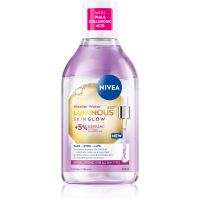 NIVEA Luminous Skin Glow очищаюча міцелярна вода для сяючої шкіри 400 мл