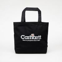 Τσάντα Carhartt WIP Canvas Graphic Tote Large Label Script Print/ Black 32 l