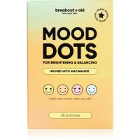 breakout + aid MOOD DOTS Spilventiņi problemātiskas ādas kopšanai ar niacinamīdu 48 gab.