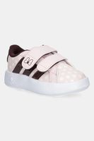 adidas sneakers pentru copii GRAND COURT MINNIE culoarea roz, JR8131