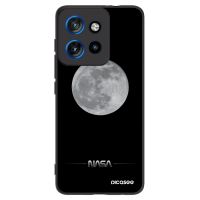 Silikónový čierny obal pre Motorola Edge 50 Neo - Moon Minimal