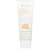 Revuele Face Peeling Gel Snail Filtrate м'який ензимний пілінг для сяючої шкіри 80 мл