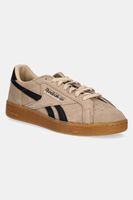 Reebok Classic sneakers din piele intoarsă CLUB C GROUNDS UK culoarea bej, 100229643