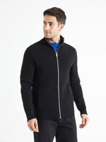 Celio Beauzip Pullover Schwarz