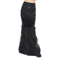 Damenrock DEVIL FASHION - Black Gothic XS