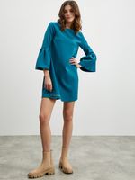 SIMPO Star Kleid Blau