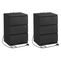 MID.YOU SADA NOČNÝCH STOLÍKOV, 40/59/35 cm