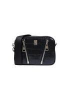 Torebka Replay w kolorze czarnym z nadrukiem krokodyla