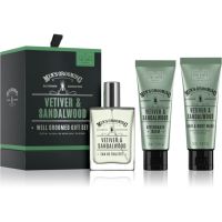 Scottish Fine Soaps Well Groomed Gift Set Vetiver & Sandalwood darilni set za moške