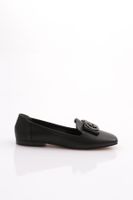 DGN K065 Women's Buckled Flat Shoes