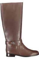 RALPH LAUREN BROWN WOMEN'S BOOT SHOES