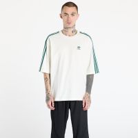 Koszulka adidas Adicolor Oversized T-Shirt Off White/ Collegiate Green XXL