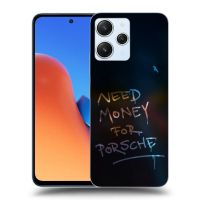 Silikónový čierny obal pre Xiaomi Redmi 12 5G - Neon Nights