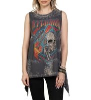 podkoszulka damskie - GLOBAL ROCK EYELET - AFFLICTION - AW26391-CATA S
